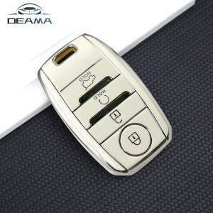 TPU 자동차 키 커버 케이스 쉘 포브 거치대, 기아 리오 리오 리오 5 스포티지 R K3 KX3 K4 K5 씨드 쏘렌토
