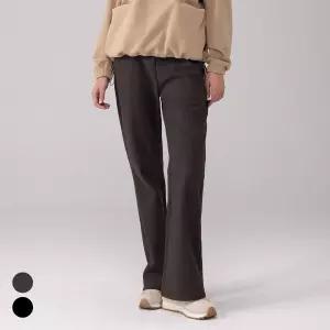 에버라스트 여성 부츠컷 기모 바지 슬랙스