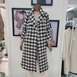 [베스띠벨리]하운드투스체크롱코트BJHAX26710BKP_YS