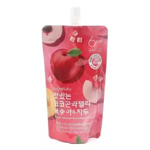 슈가로로 코코곤약젤리 복숭아자두 150g(1타 10개입)/젤리/음료/워터/음료수/소풍/어린이/단체/어린이집