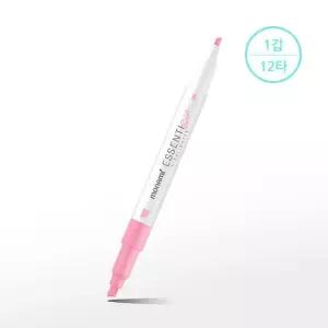 [모나미] 에센티트윈 형광펜1타12입