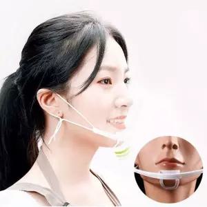 (10개입) 투명 마스크/위생/주방/조리용/플라스틱/식당/업소용/음식점/주방용/배식/요리/음식/요리용/급식