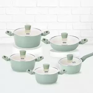 키친플라워 쿠킨 그린애플 인덕션 냄비 5종 선택