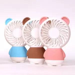 LED핸디선풍기 곰 손풍기 휴대용선풍기