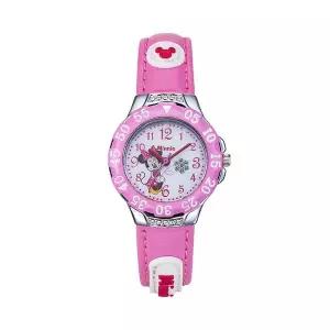 [신세계라이브쇼핑]디즈니 OW089MI 미니마우스 어린이 가죽 손목시계