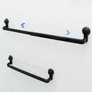 욕실 화장실 흡착식 길이조절 수건걸이 무타공 행거