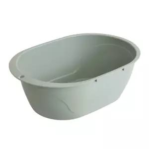 네이쳐리빙 쓰임이 많은 튼튼 대야 국내생산 민트그레이 대형, 1개