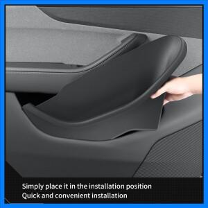 2025년형 테슬라 모델 Y 출시를 위한 럭키이지 주니퍼 자동차 앞뒤 도어 홀더 도어 핸들 수납함 액세서리