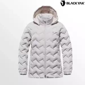 [롯데백화점]블랙야크 여성 중경량 미들기장 M제로스팟알파후디다운자켓 1BYPAW3502 NW