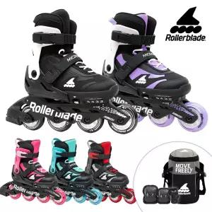 롤러블레이드 아동 인라인스케이트 마이크로블레이드 가방+보호대 유아 어린이 인라인 신발항균건조기