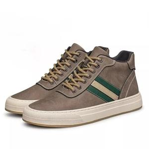 남성 소가죽 키높이스니커즈 통기성 운동화 속굽 10cm