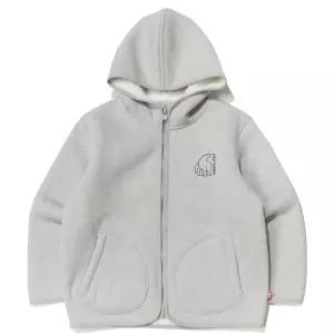 국내정품 노르디스크 자켓 바람막이 키즈 져지플리스 후드집업 (Melange GREY) 아웃도어잠바 점퍼 노르디스