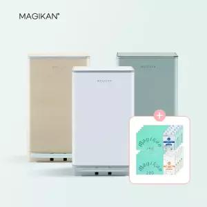 매직캔 쓰레기통 휴지통 [히포+리필 20개] 기저귀 페달형 저소음