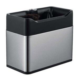 화이트 파우더 커피 드롱기 분말 자동 청소기 원두 전동 바텀리스 포터필터 기계