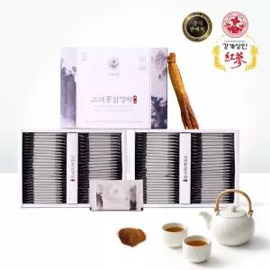 강개상인 고려홍삼정차(3g x 100포) 6년근 농축액 고형분 고급스러운 맛