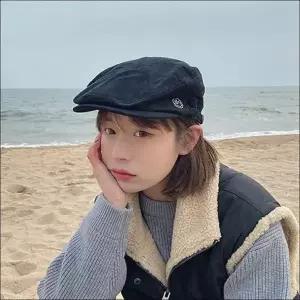 여자 코듀로이 화가모자 남자 3color 헌팅캡 베레모 모자