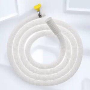 세탁기배수호스 범용 에어컨 배수 호스 18mm 세탁기 입구 연장 파이프 반자동용 내구성 폴리에틸렌