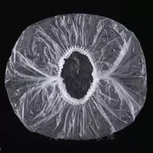 투명 일회용 헤어 캡 모자 염색캡 위생커버 머리캡 헤어비닐캡 머리비닐캡