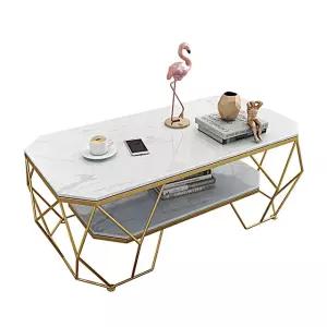 골드프레임대리석소파테이블 거실인테리어테이블 북유럽콘솔테이블 철제