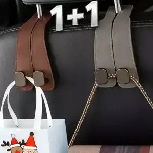 차량용 가방걸이 가죽 헤드레스트 후크 자동차 수납걸이 헹거