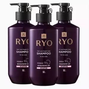 려 자양윤모 탈모샴푸 400ml 3개 중건성 두피강화 한방 대용량 세트