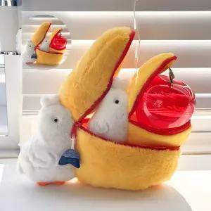 입벌리는 파우치 펠리컨 펠리칸 2size 필통 인형 인형