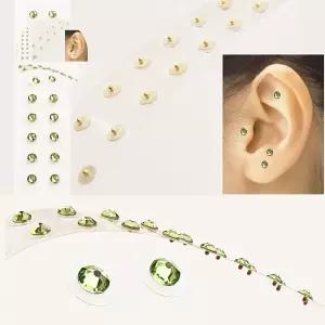 (제스트)티-어랑 귀지압패치 이혈패치 크리스탈 귀지압 수지침