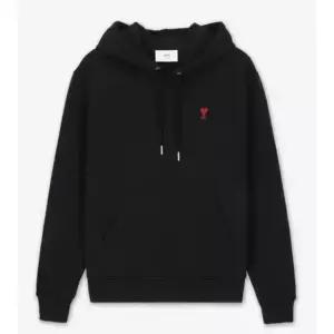 아미 하트 로고 후드티셔츠