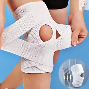 운동용 헬스 여자 작업 무릎보호대 쿠션 더블스프링 무릎통증 관절 보호대