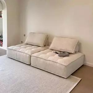 사각 패브릭 네모 스툴 접이식 원룸 모듈형 아쿠아텍스