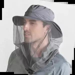 리복 키밍 낚시 방충모자 망사 등산모 아웃도어 운동 캠핑