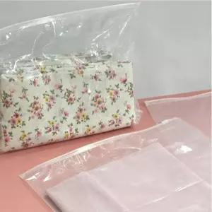 여행용 의류 보관 투명 슬라이드 지퍼백 35x45 소분 포장 비닐 봉투
