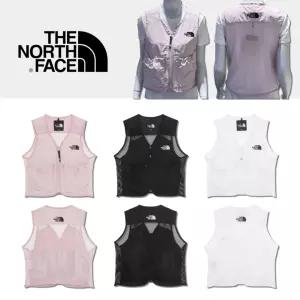 국내매장 정품 노스페이스 조끼 여성 여름 메쉬소재 크롭기장 등산 모임 여행 NV5VR33