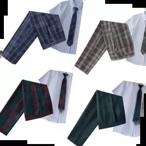 여자교복 남자 체크바지 넥타이 시즌1 교복 학생복 세트