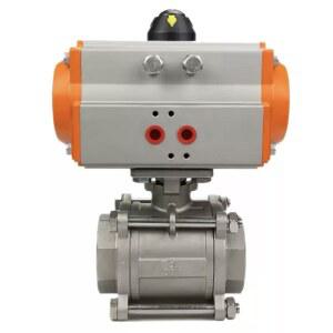 엑추에이터 밸브 스테인리스 설치 삼방 오토시그마 디엔15 스프링 축소 배관 길이 스텐