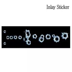 Contemporary Bullet 악기스티커 Holes 소품기타꾸밈 장식 데코