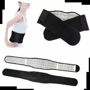 허리벨트 토르마린 자가발열 허리찜질 복부 온열복대