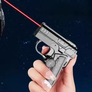 총 모양 터보라이터 라이타 무게감있는 아빠선물 고급 단단한 포함