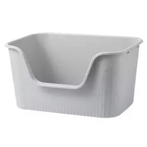 딩동펫 고양이 특대형 화장실 뚱냥이 다묘 추천 바스켓 그레이 XL