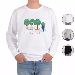 맨투맨 미래시대 스마트시대 인공지능 로보트 그림 AI Z1 디자인 [ABO7629]