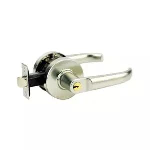 정화테크-목문레버 2000게이트 GR (1EA)/문고리/손잡이/교체/도어록/방문/도어락/화장실/목문/욕실/다용도