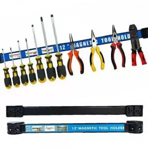 마그네틱 자석공구걸이대 공구정리용 자석막대 거치대 12인치
