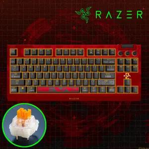 [국내정발] 레이저 블랙위도우 V4 TKL 에반게리온 하이퍼스피드 무선 오렌지축