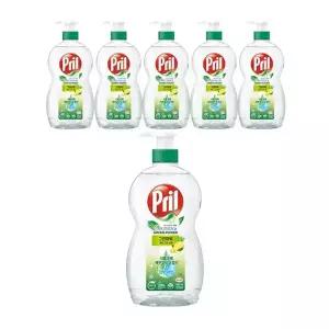 프릴 주방세제 그린파워 레몬그라스향, 700ml, 6개