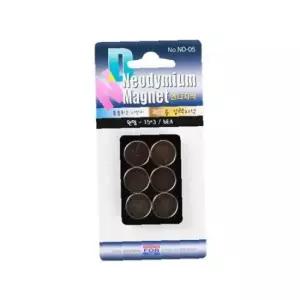 초강력자석 15mmx3T ND-05 네오디움자석 블리스터 ND자석 포비월드