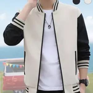 남성 스타디움 점퍼 데일리 라글란 스트라이프 야구 점퍼 간절기 투톤 가을 바람막이 트레이닝 아우터 져지