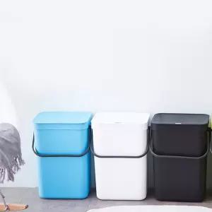 라이프토템 핸들 벽걸이 휴지통 12L 탈부착 블랙/휴지통20L/걸이형/쓰레기통/공중부양/공간활용/다용도