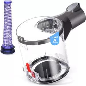 Dyson V6 DC58 DC59 DC62 DC74 먼지통 교체 유형 인터페이스 A 호환되는 캐니스터와 부품 No96566001