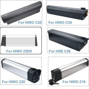 교체용 HIMO 전기 자전거 배터리 접이식 C20 Z16 36V 10Ah 48V 360Wh 480Wh