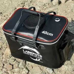 낚시 살림통 대형 EVA 바다 밑밥통 미끼 방수 어깨끈 보조 40형